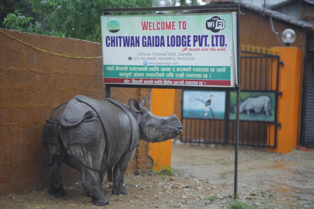 Chitwan Gaida Lodge - Animal Lovers & Birdwatchers Paradise سوراها المظهر الخارجي الصورة